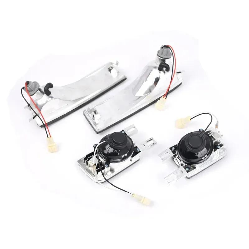 Set 4 bucăți mașină afumată bară față ceață + lampă de semnalizare pentru VW Golf 3 1992 1993 1994 1995 1996 1997
