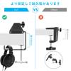 EJT SoloCast USB Boom Arm Microphone Stand Adjustable Suspension Scissor Arm for HyperX SoloCast Gaming Microphone