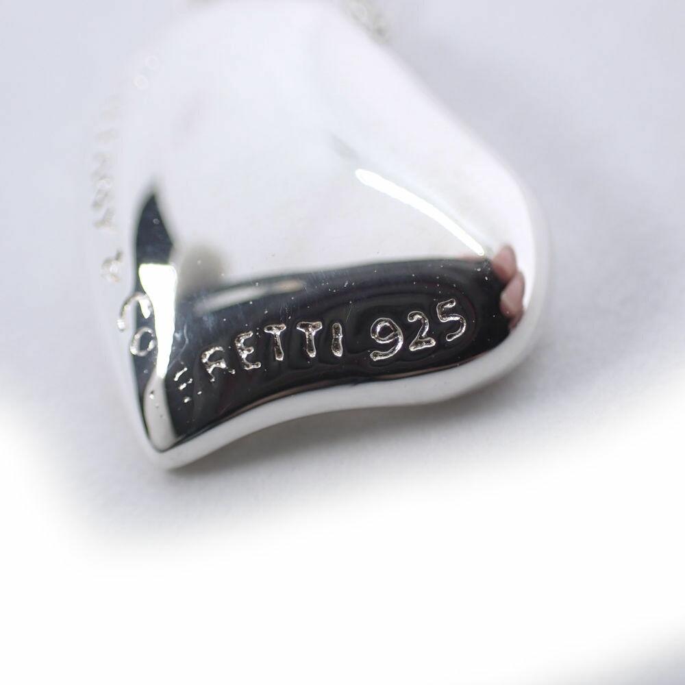 [Used] TIFFANY/Tiffany 925 Full Heart Pendant/Necklace/j7-1