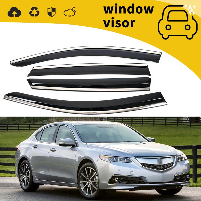 Car Door Visors for 10-18 Acura Models: TL, MDX, RDX, CDX, RLX, ILX, TLX