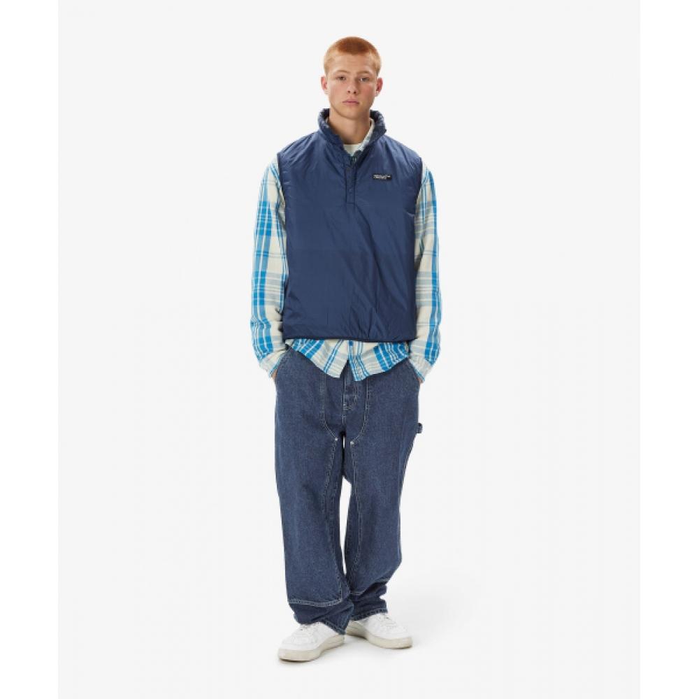 Thisisneverthat Insulated Reversible Vest Navy