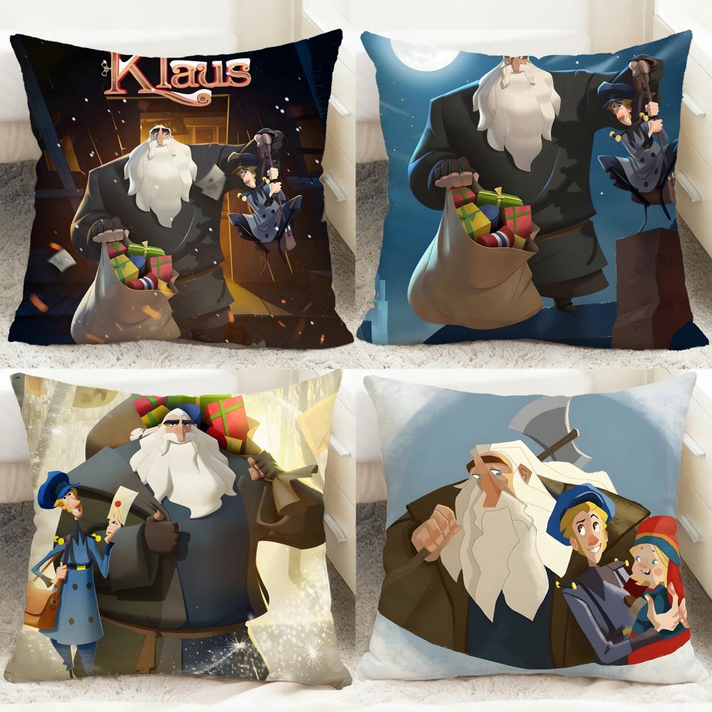 POPULAR Kklauss Cushion Cover Comfortable Reversible Pillow Cover Ideal for Car Sofa Bedroom & Beyond