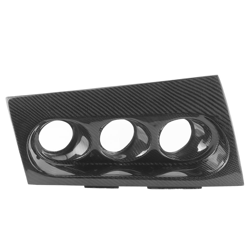 Carbon Fiber Dashboard Gauge Abdeckung Panel Trim Decor Fit für Mitsubishi Lancer Evolution X
