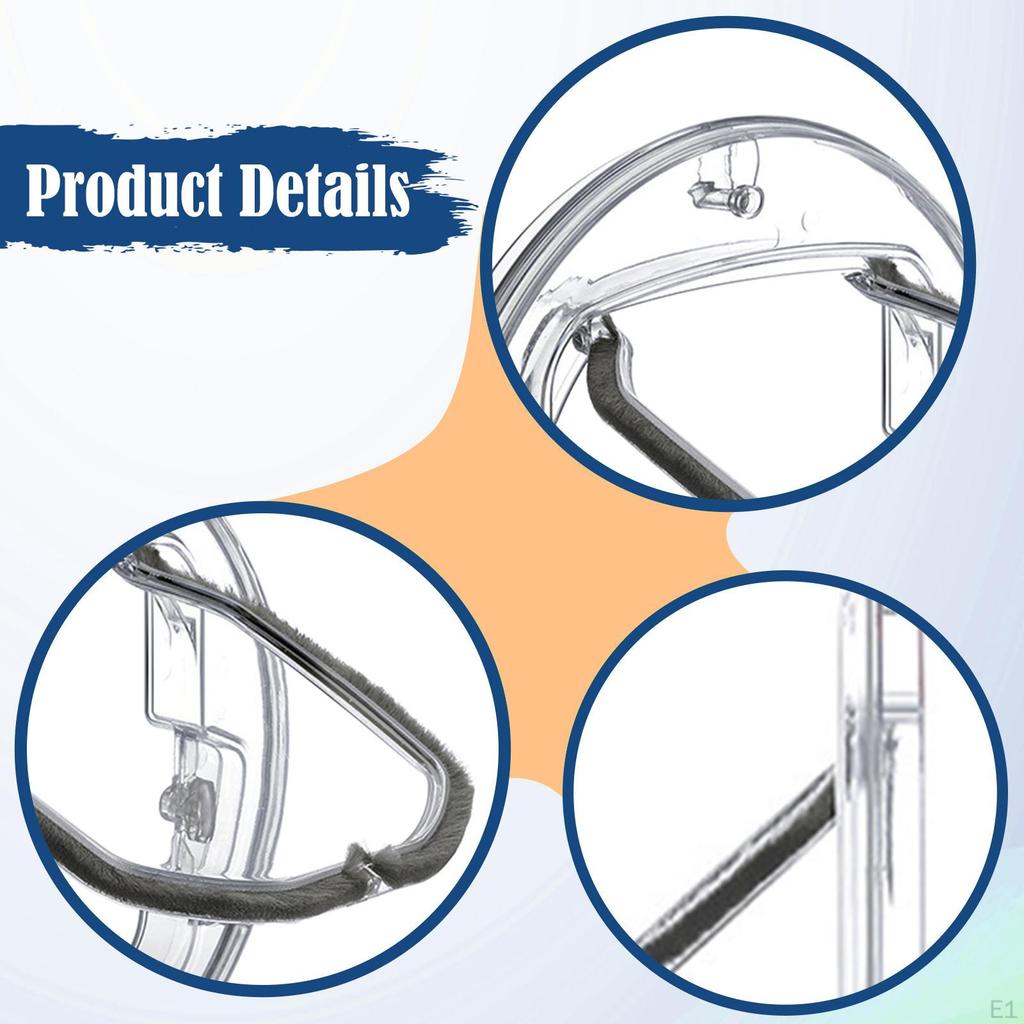 Cat Door Dog Transparent Easy Installation Pet Supplies for Cats Small Dogs Interior
