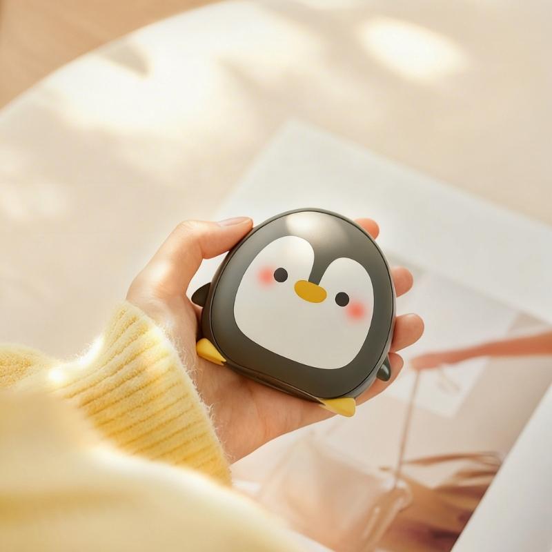 Rechargeable Hand Warmer Fast Heating 3 Adjustable Temperature Portable Design For Indoor Outdoor Use