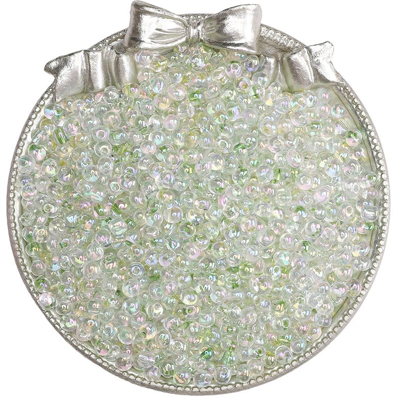 110 szt. Kryształowe Czeskie Szklane Koraliki Kropla Wody Iluzja Koraliki Seed do Kolczyków Bransoletek DIY Tworzenia Biżuterii Rzemiosła Akcesoria