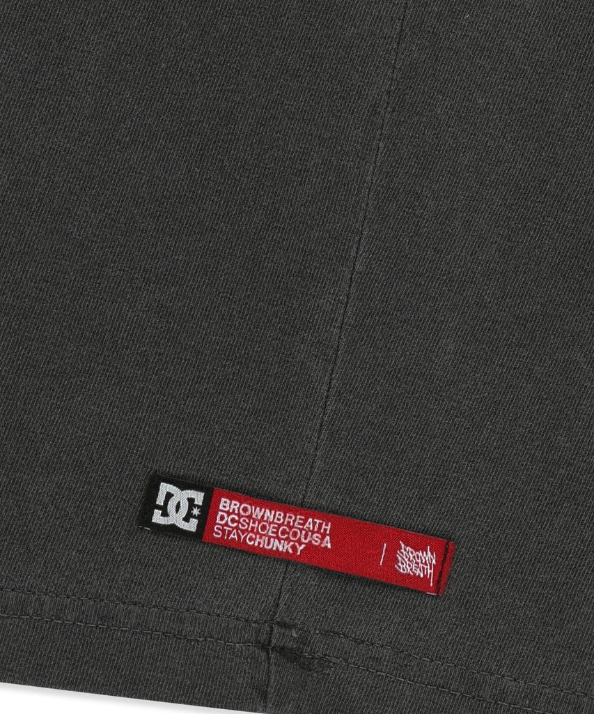 BROWNBREATH Bxd Chunky Pigment Tee - Charcoal