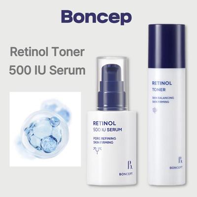 Boncept Retinol Tonik 135ml / Retinol 500 IU Serum 30ml