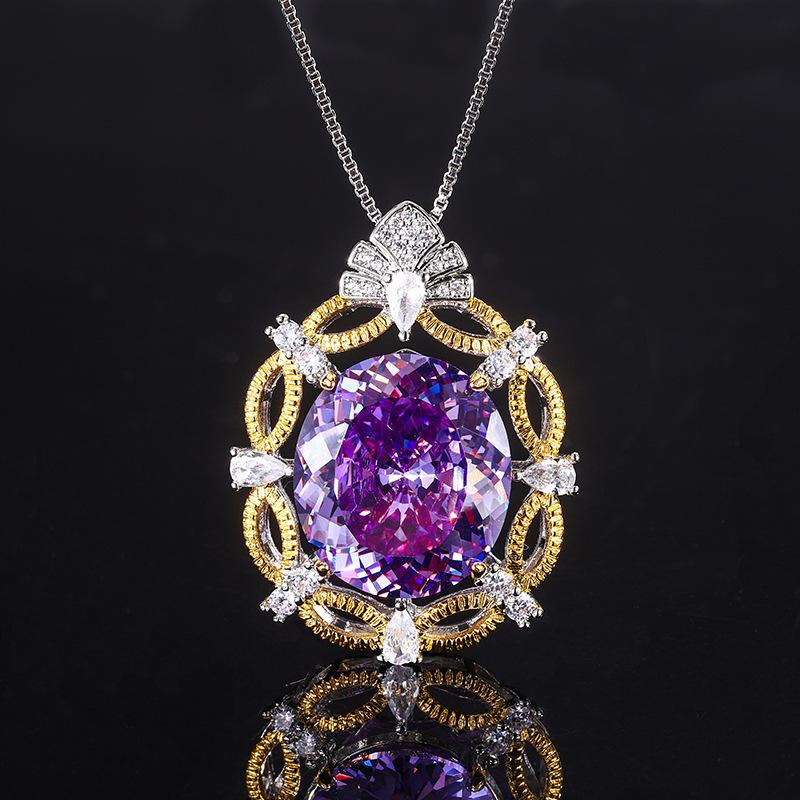 Jewelry Copper Bottom Gold-Plated Simulation Bird'S Nest Cut Wire Retro Pendant 18 * 20