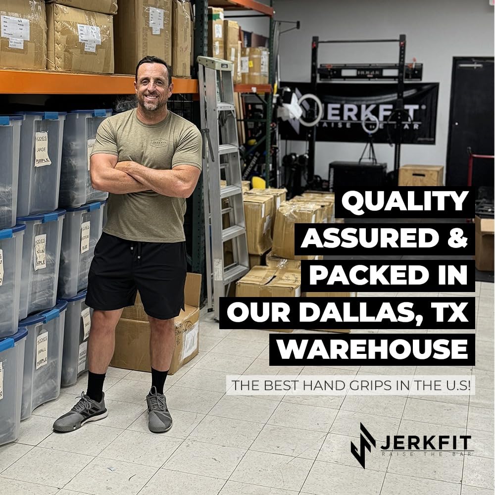 JerkFit WODies Crossfit Wrist Wraps and Palm Protectors Small Black Gloves,