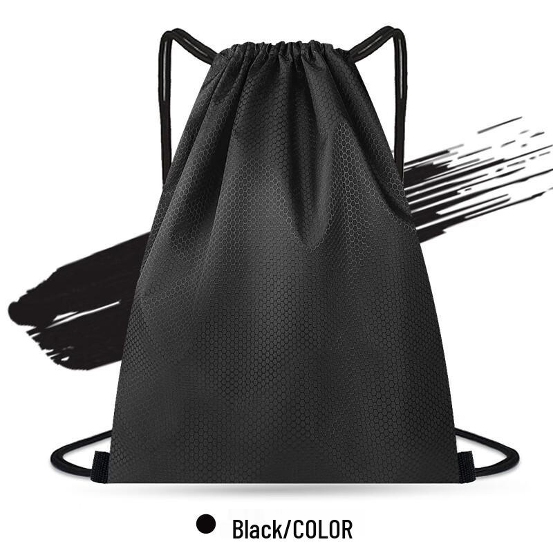 Waterproof Drawstring Sports Backpack with Ball Net