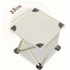 Large Size Folding Camping Stool Ultralight High Load Bearing Fishing Chair with Carrying Bag Side Pocket Portable Stool Travel