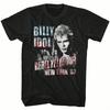 T-shirt Noir Billy Idol Poing Levé