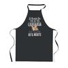 Kitchen Apron - PLANETEE - Chihuahua - Black - Durable Polyester - Printed France - 90x60 Cm