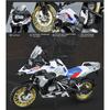 1/9 Scale BMW R1250 GS Adventure Alloy Diecast Metal Model Motorcycle Sound & Light Model Toy Gift with Boyfriend Children Present Kid