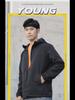 Men's Korean Style Hooded Windbreaker - Loose Fit, Outdoor Leisure, Spring/Autumn, Trendy Couple Wear.