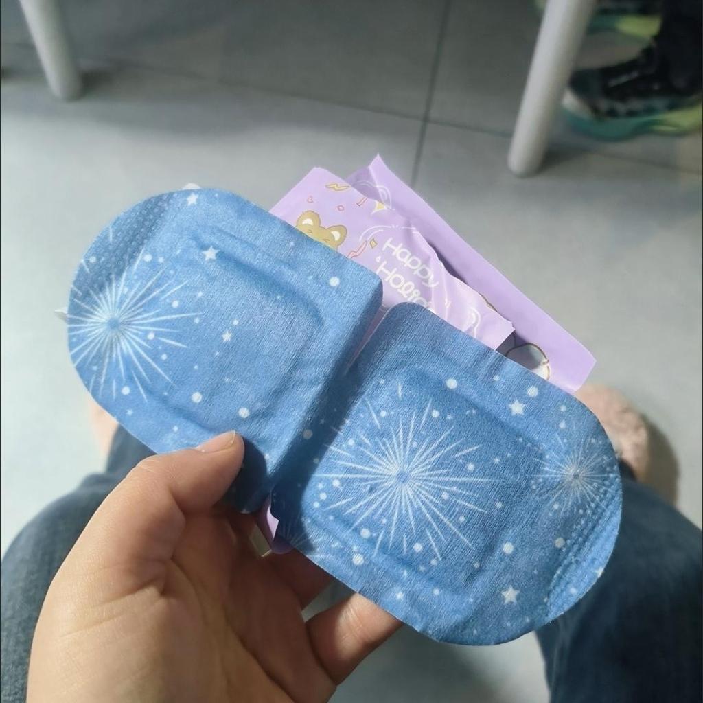 Steam Eye Mask with Essential Oils  - Self-Heating Warm Compress for Dry Eyes & Dark Circles, Relaxing Spa Treatment for Better Sleep