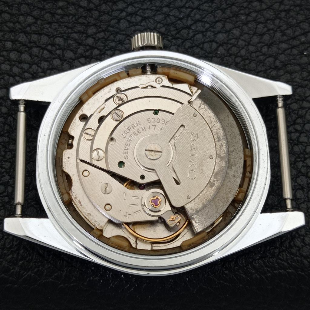 MENS VINTAGE SEIKO 5 AUTOMATIC REFURBISHED JAPAN BLUE COLOR DIAL WATCH a440594-4 Sk-a440594