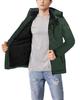 MAGCOMSEN Mountain Cold Weather Sports Durable CN 2XL Size Men's Water-Repellent Parka, Wear, Jacket, Outerwear, Green, (Japan L)