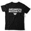 Antisocial Butterfly Tshirt Unisex and Kids Funny Sassy Retro Introvert Novelty
