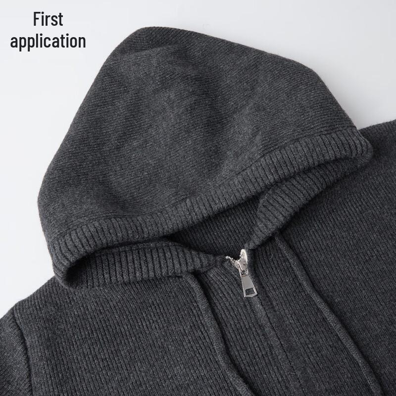 Chushen Women's Hooded Half-Zip Knit Sweater