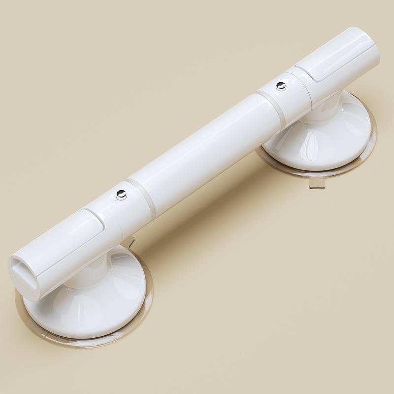 Drill‑Free Suction Bathroom Grab Bar Anti‑Slip Safety Handle for Elderly Toilet Shower Aid