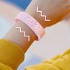 LED Digital Display Vibrating Alarm Wristband Digital Alarm Clock Watch  Running Exercise