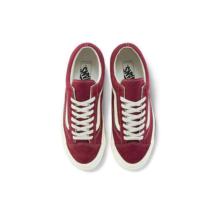 Vans OG Style 36 LX Pomegranate Unisex Sneakers Red Classic-White VN0A4BVE9X7