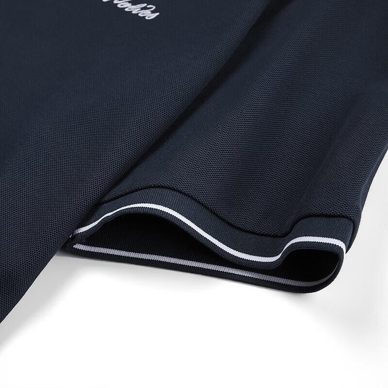 Seven Wolves Men's Embroidered Lapel Short Sleeve Polo Shirt