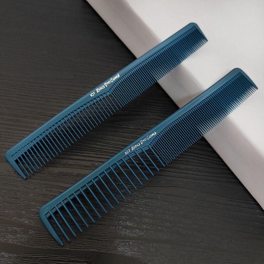Anti-Static Straight Hair Brushes White Hair Cutting Comb Pro Hairdressing Combs Cairdresser