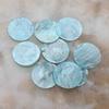 Candy Color Round Pendant - Green, Blue, Yellow, Red, Purple Thin Shell DIY Jewelry Sticker Accessories