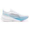 New LiNing Feidian 3 Elite Cushioning Anti Slip And Wear Resistant Low Top Casual Running Shoes Unisex White Blue Pink ARMT035-4