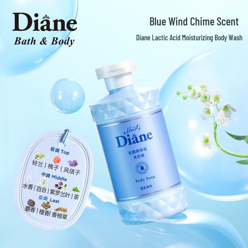 Diane Lactic Acid Moisturizing Shower Gel