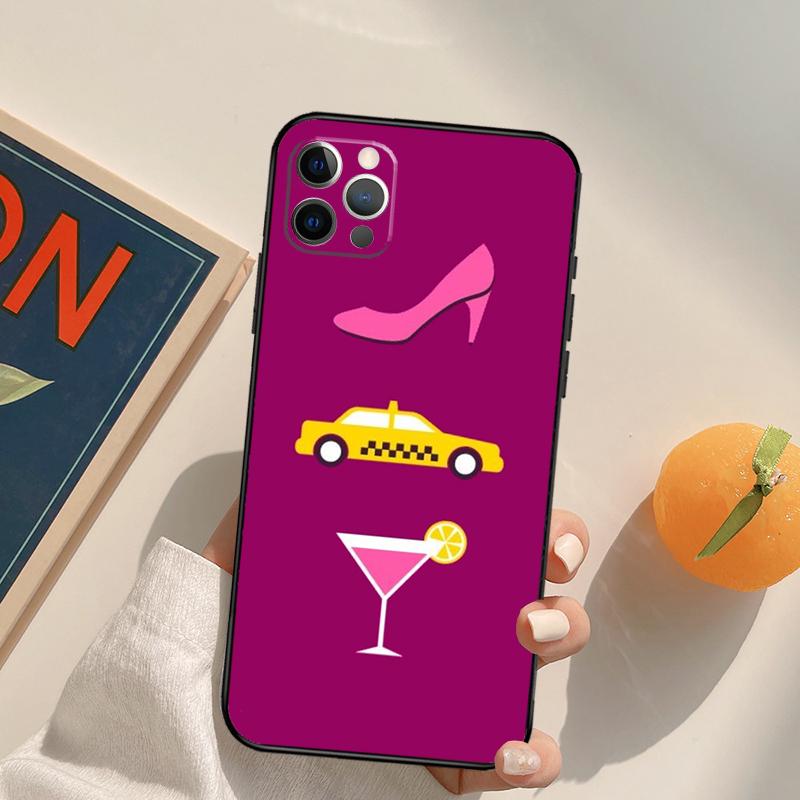 Sex and the City Funda Case For iPhone 15 14 16 Pro Max 11 12 13 Pro Max Mini XR 16e 16 15 Plus Phone Cover