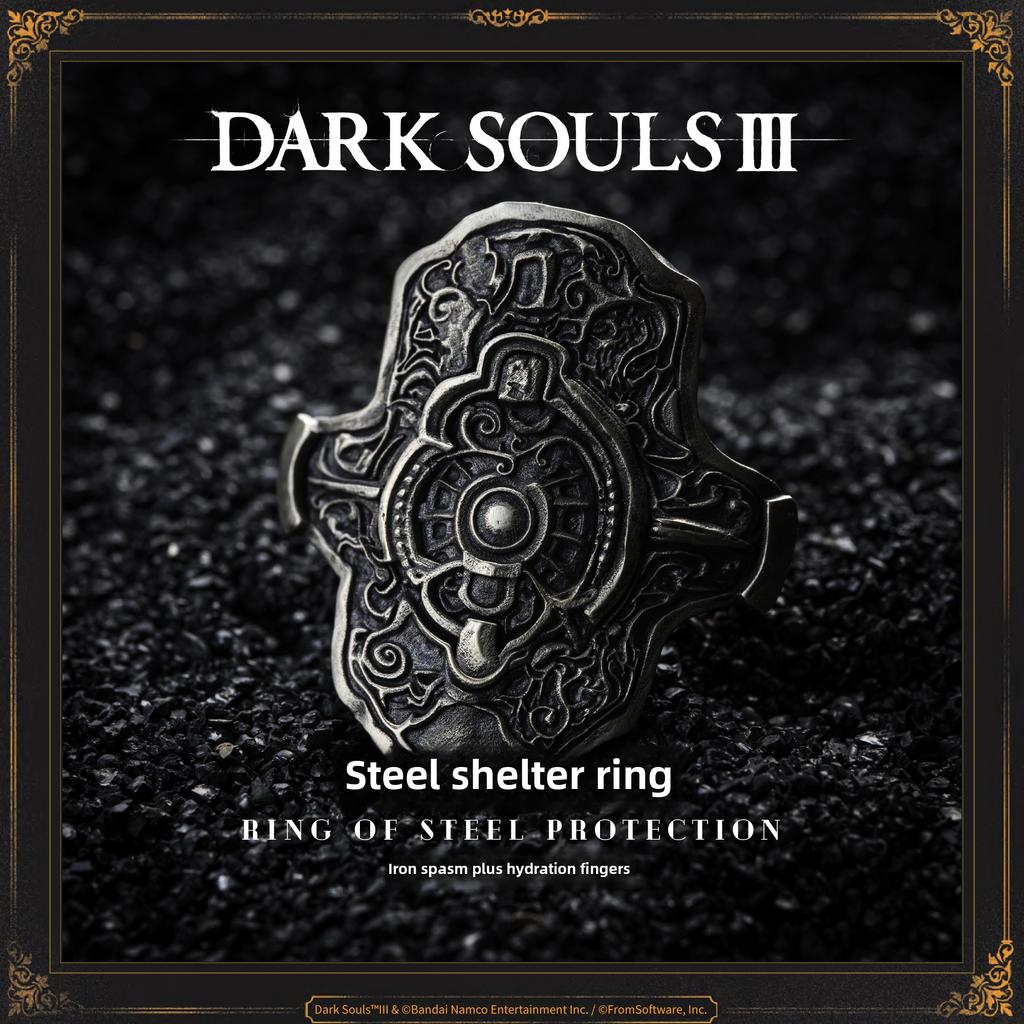 Starforged, Dark Souls III Peripheral Knight King Steel Shield Ring Bronze