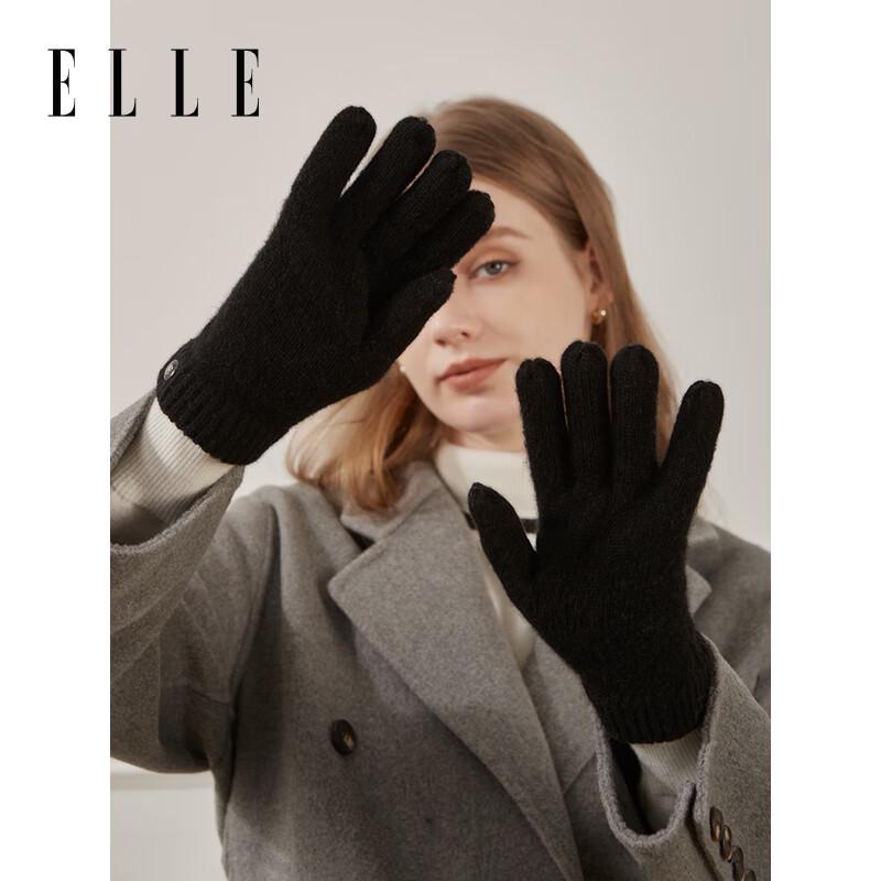 ELLE 100% Cashmere Women's Gloves
