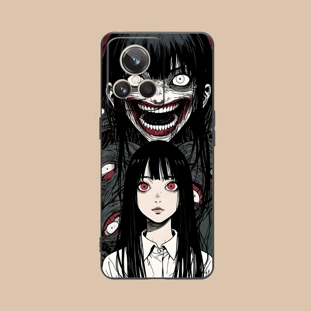 

Terror Gothic Art Mobile Phone Case for Realme 15 14 13 12 11 10 9 Pro Plus T i Lite 5G Colorful Printing Cover Luxury Cover realme 9i 5G
