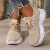 Shoes Female Summer Fashion New Women's Shoes Mesh Breathable Thick Bottom Retro Gump Shoes Korean Sports Shoes
