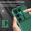 For Samsung Galaxy S25 Ultra Case Camera Slider PC + TPU Phone Cover with Kickstand