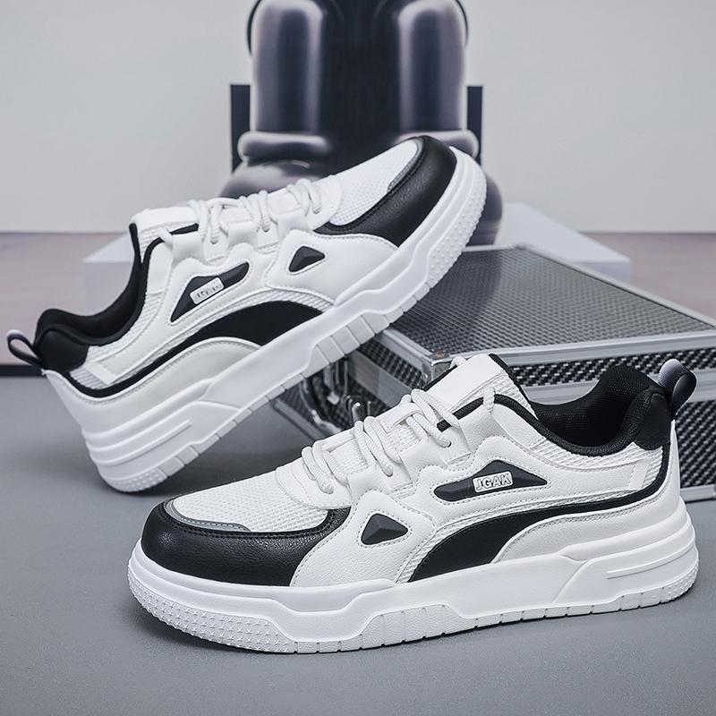 Men’s White Sports Basketball Shoes Street Style Running Sneakers Students Black Skateborading Shoes Large Size 50