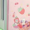 Thickened Plastic Cover Notebook - B5 & A5 Sizes for Girls, Art Students, and College Use