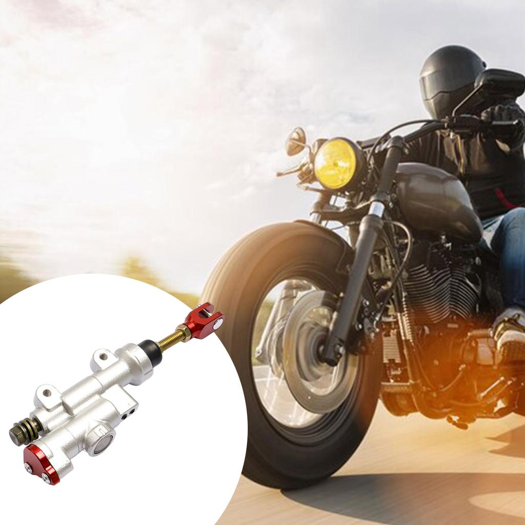 Precisions Brake Control Aluminum Motorcycle Brake Pump for 250cc ATV Dirt Bike Multiple Road Vehicle Models