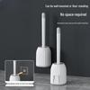 Cmaos Silicone Long-Handle Toilet Brush Set