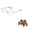 GUCCI Eyewear Round Frame Glasses (Unisex) Prescription Glasses GG1496O003