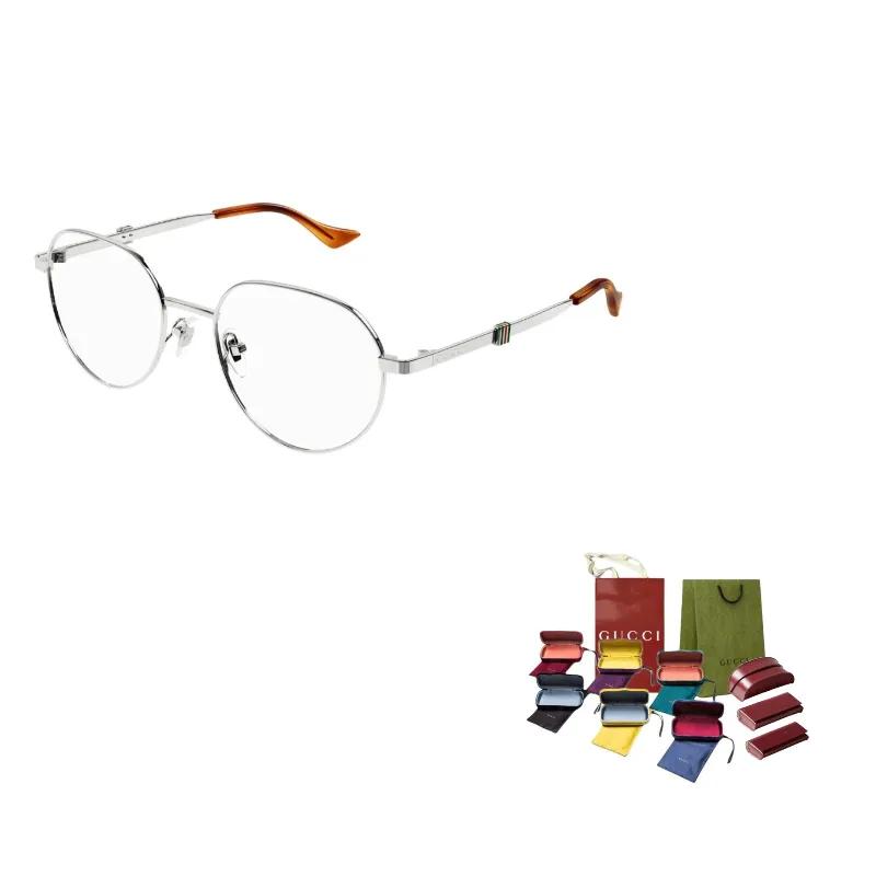 GUCCI Eyewear Round Frame Glasses (Unisex) Prescription Glasses GG1496O003