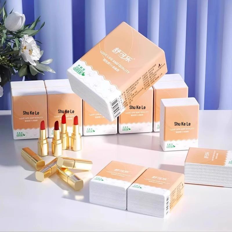 10-Pack Portable Pocket Facial Tissues - Travel-Size, Affordable Napkins