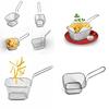 Rectangular French Fries Basket Durable Non-toxic Rust-proof Kitchen Tool For Fried Foods