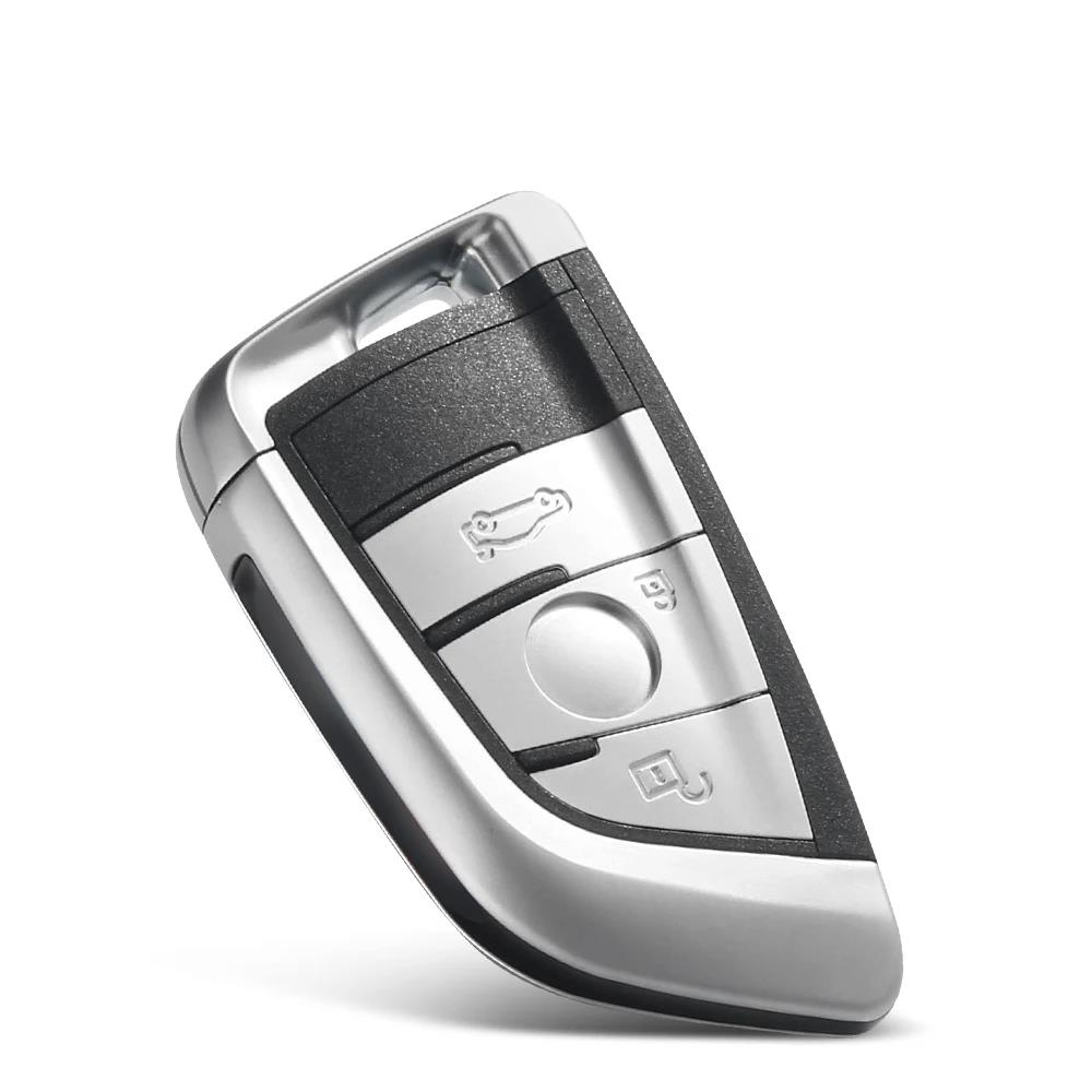 KEYYOU 3/4 Buttons Smart Car Remote Keyless Entry Key Shell Case For BMW X5 F15 1 2 5 7 Series X1 X6 F16 G30 G11 F48 F39 Key