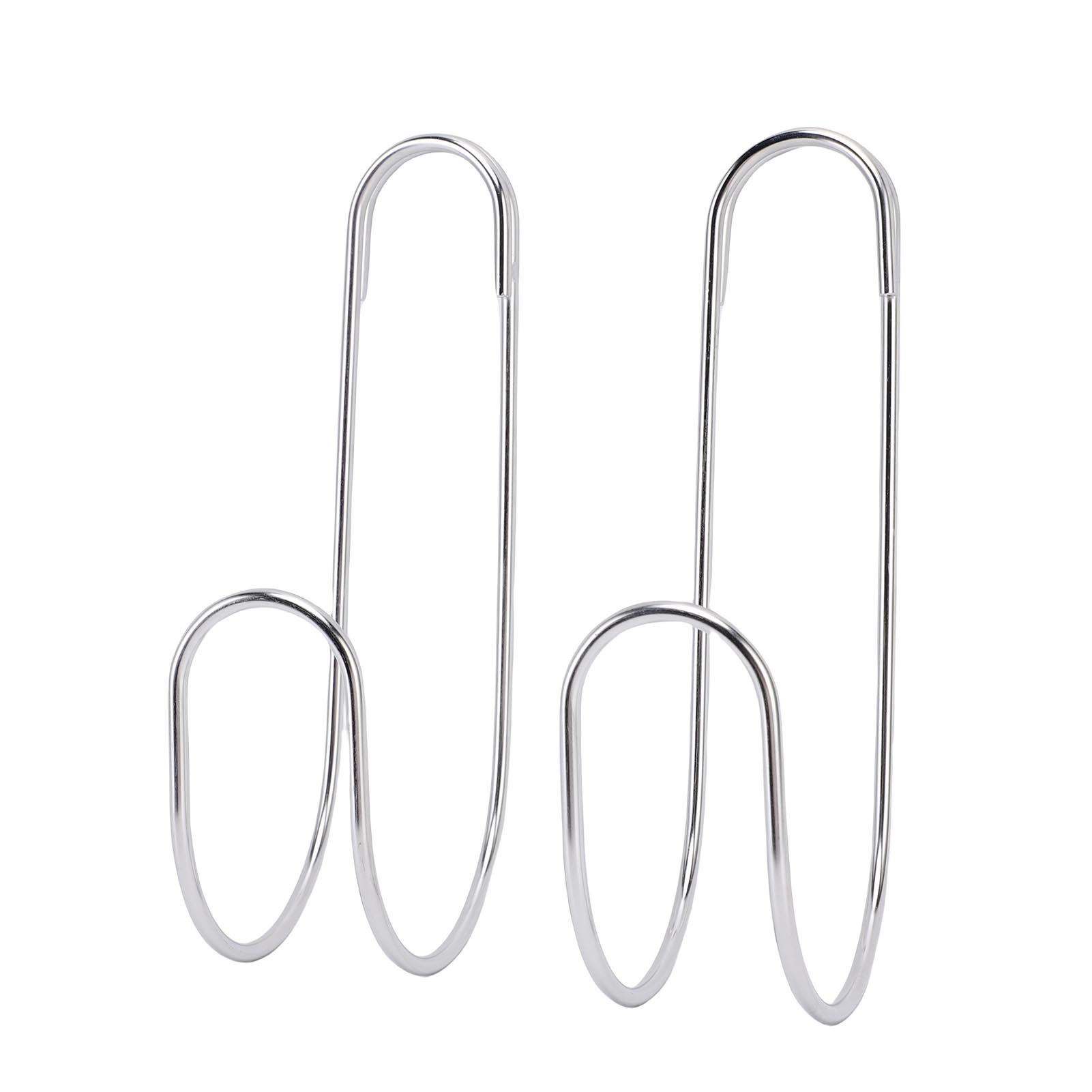 

2 Pieces Water Pipe Hook, Strong Load Bring and Flexible Installation 304 Stainless Steel Water Pipe Hook for Drill Cables