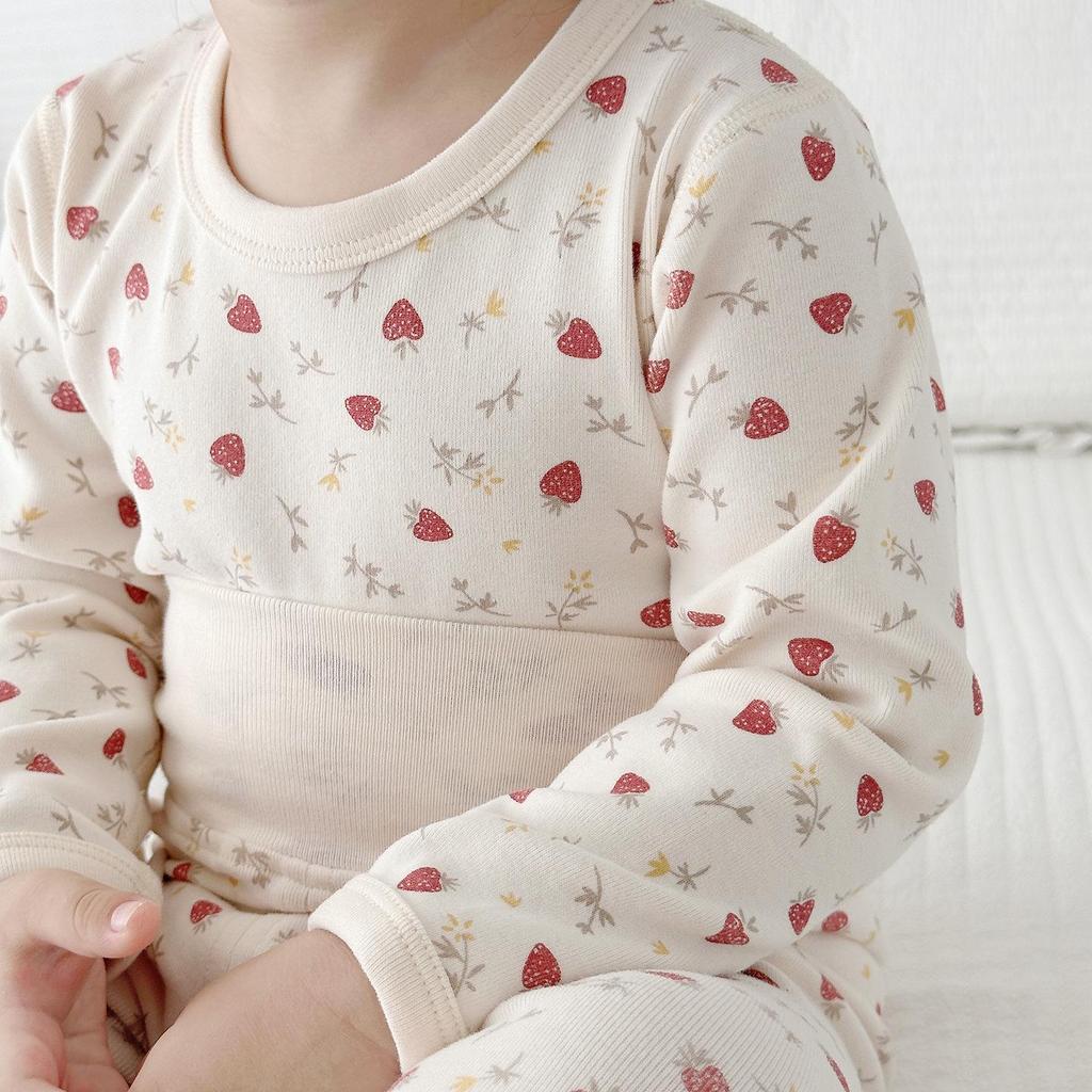 25 New Autumn/Winter Baby High Waist Cotton Underwear Set - Protect Belly Slim Fit Homewear Pants